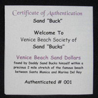 Certificate of Authentication